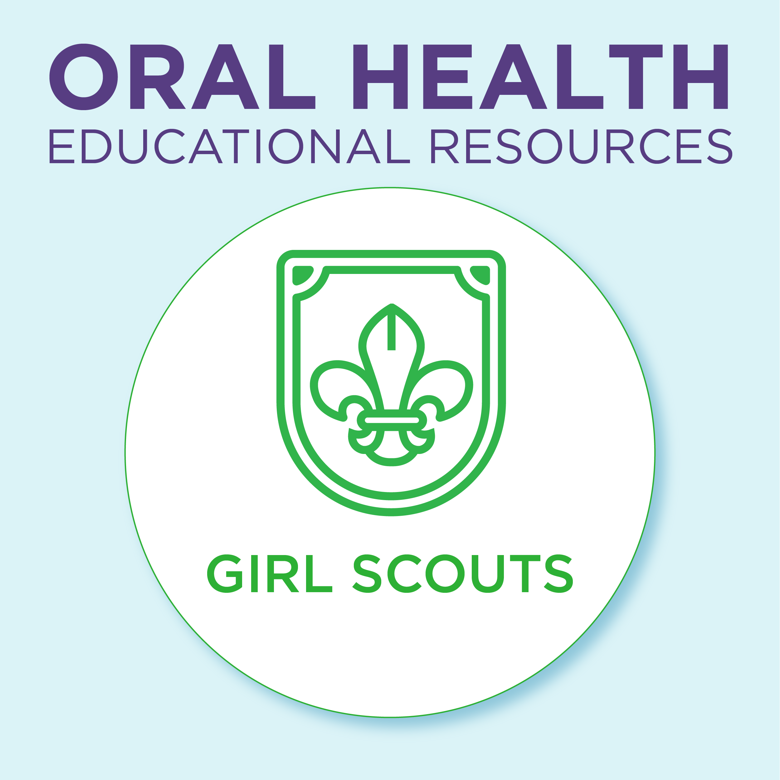 Oral Health Educational Resources: Smile Squat Girl Scout Patches Oral Health Educational Resources: Smile Squat Girl Scout Patches