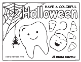 halloween coloring book