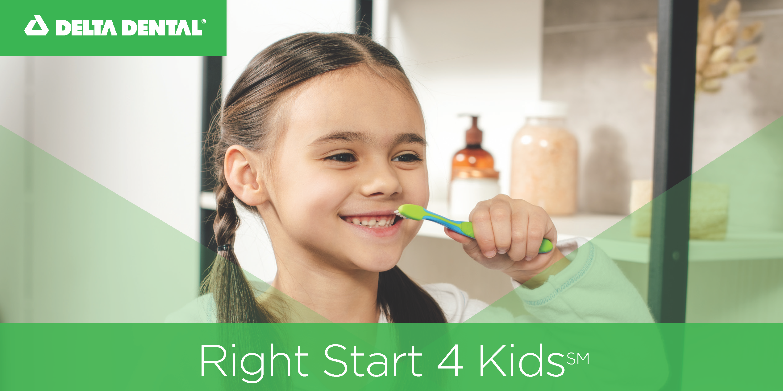 Top portion of the Right Start 4 Kids promotional flyer