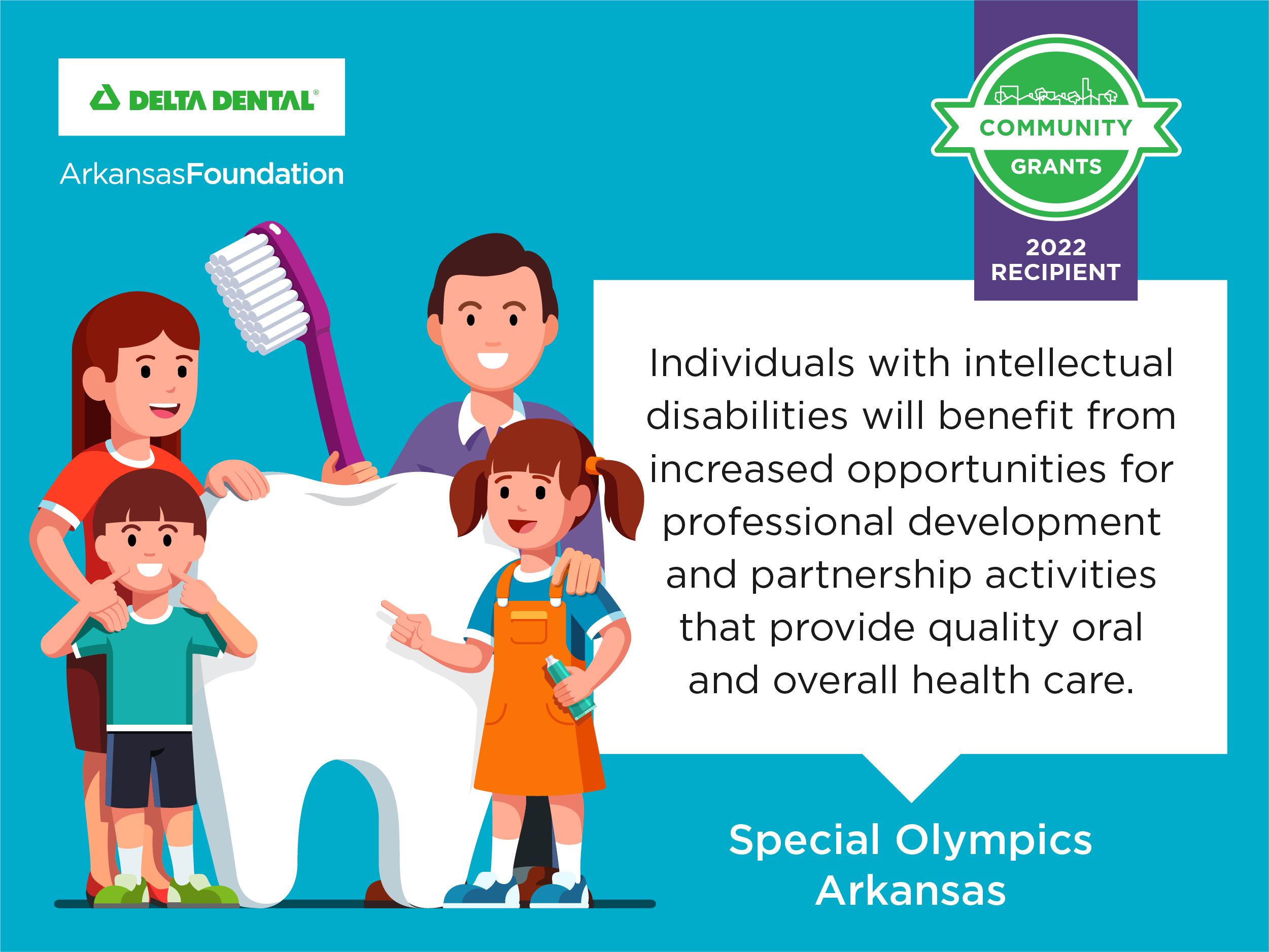 2022 Community Grantee, Special Olympics