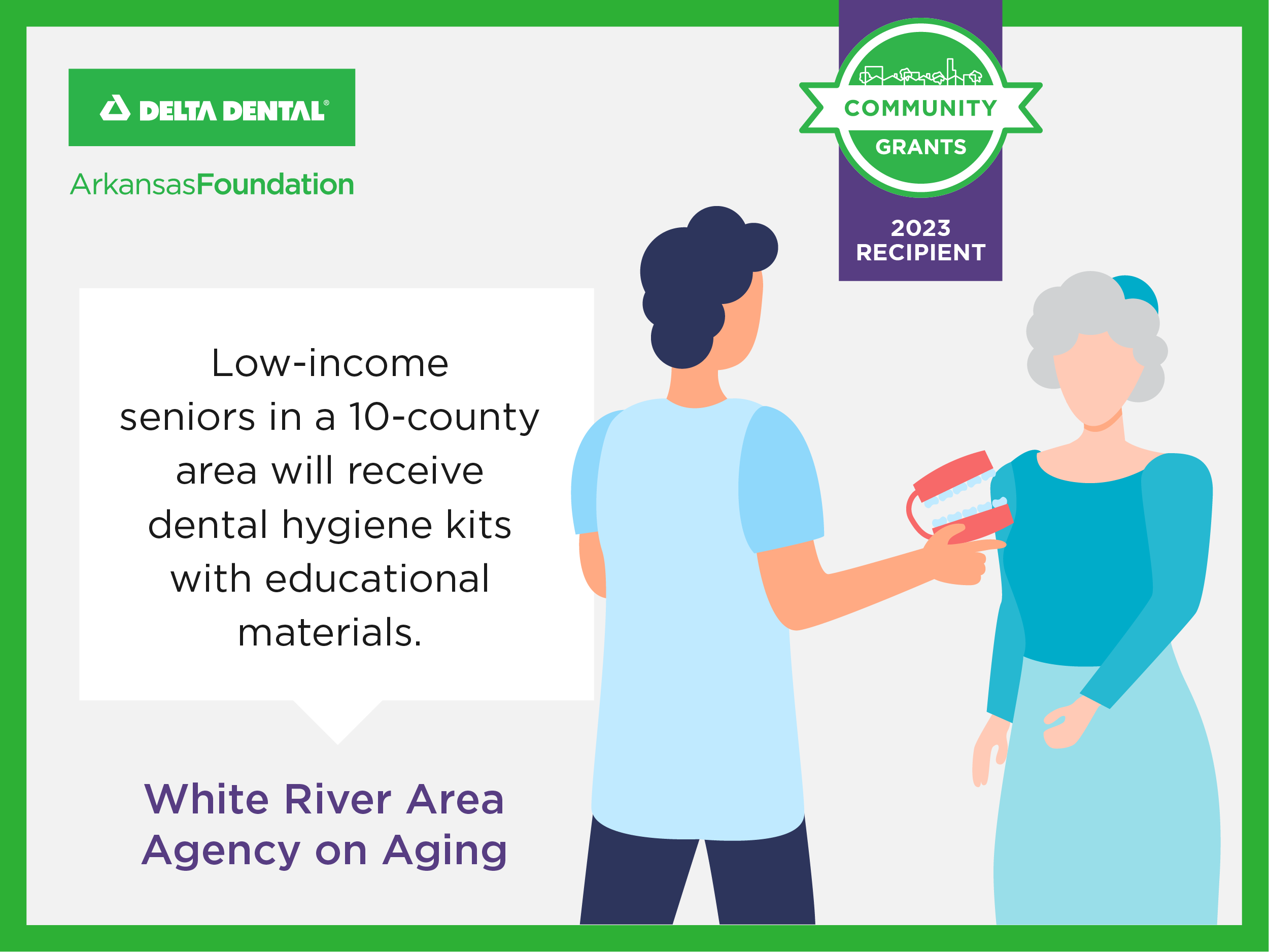 White River Area Agency on Aging Infographic