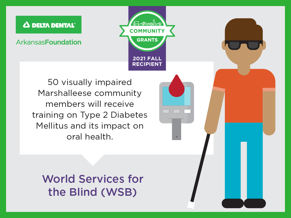 World Services for the Blind, graphic
