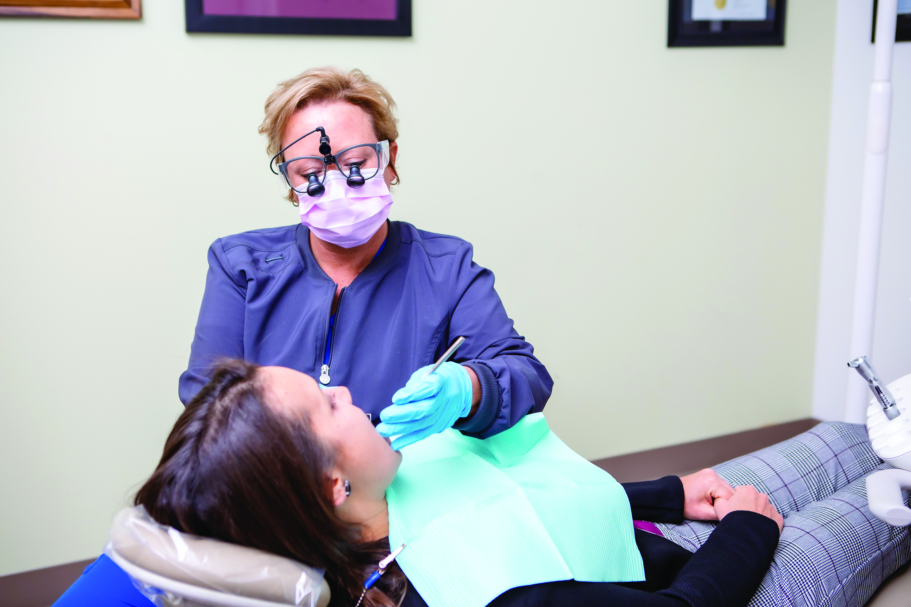 CARTI Dentist treating a patient