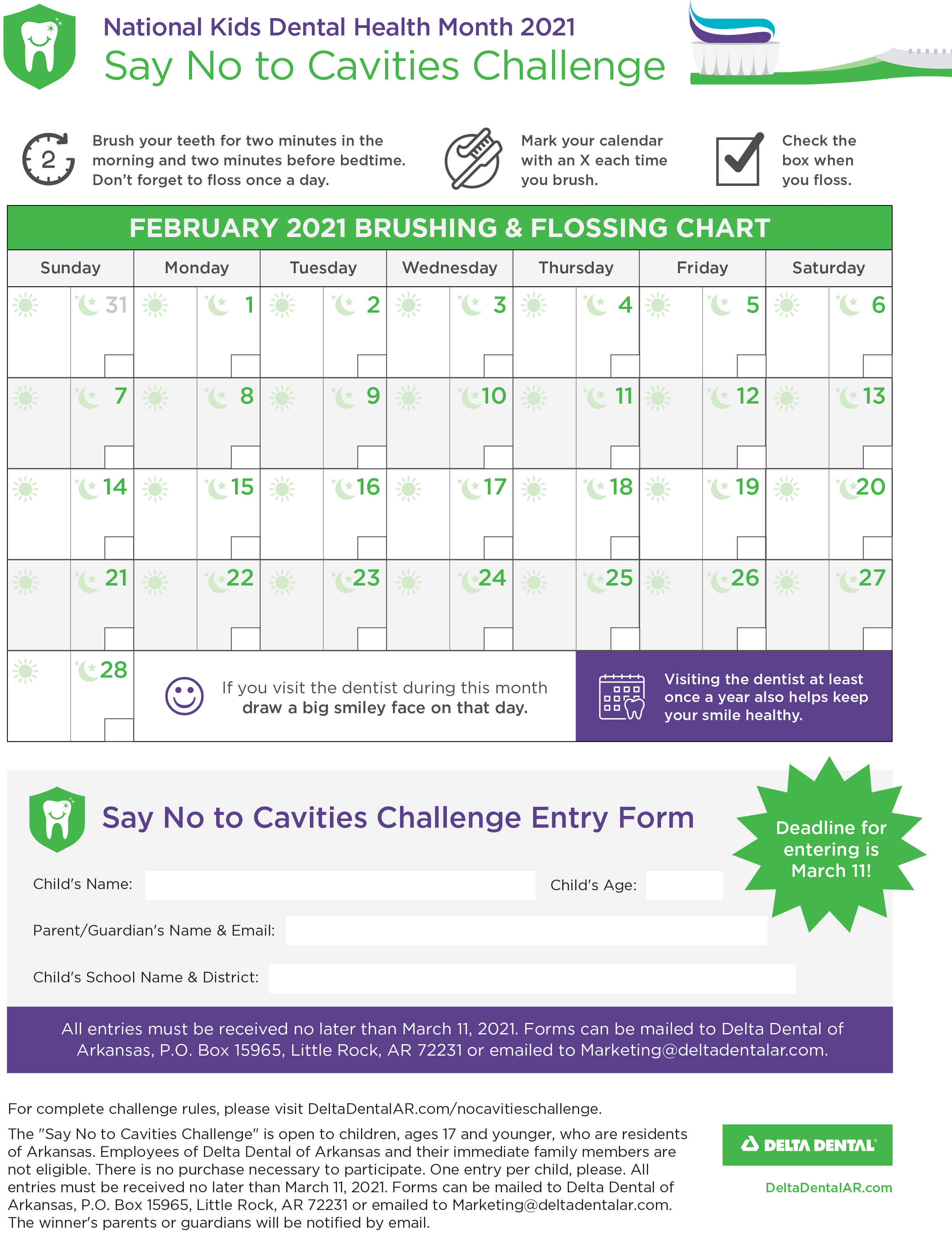No Cavities Challenge