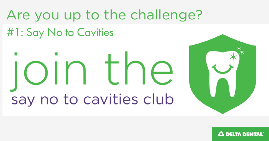 No Cavities Club Banner No Cavities Club Banner