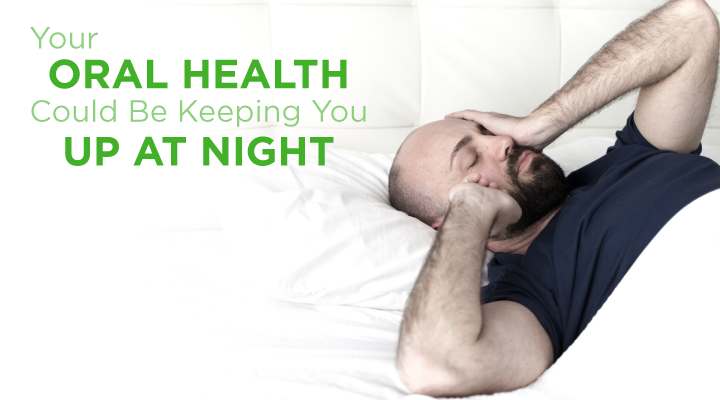 Our oral health and sleep habits are connected, and they can indicate that conditions like sleep apnea or habitual nighttime teeth grinding are impacting our rest.