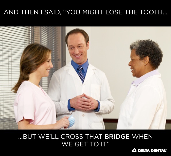Funny dental humor meme